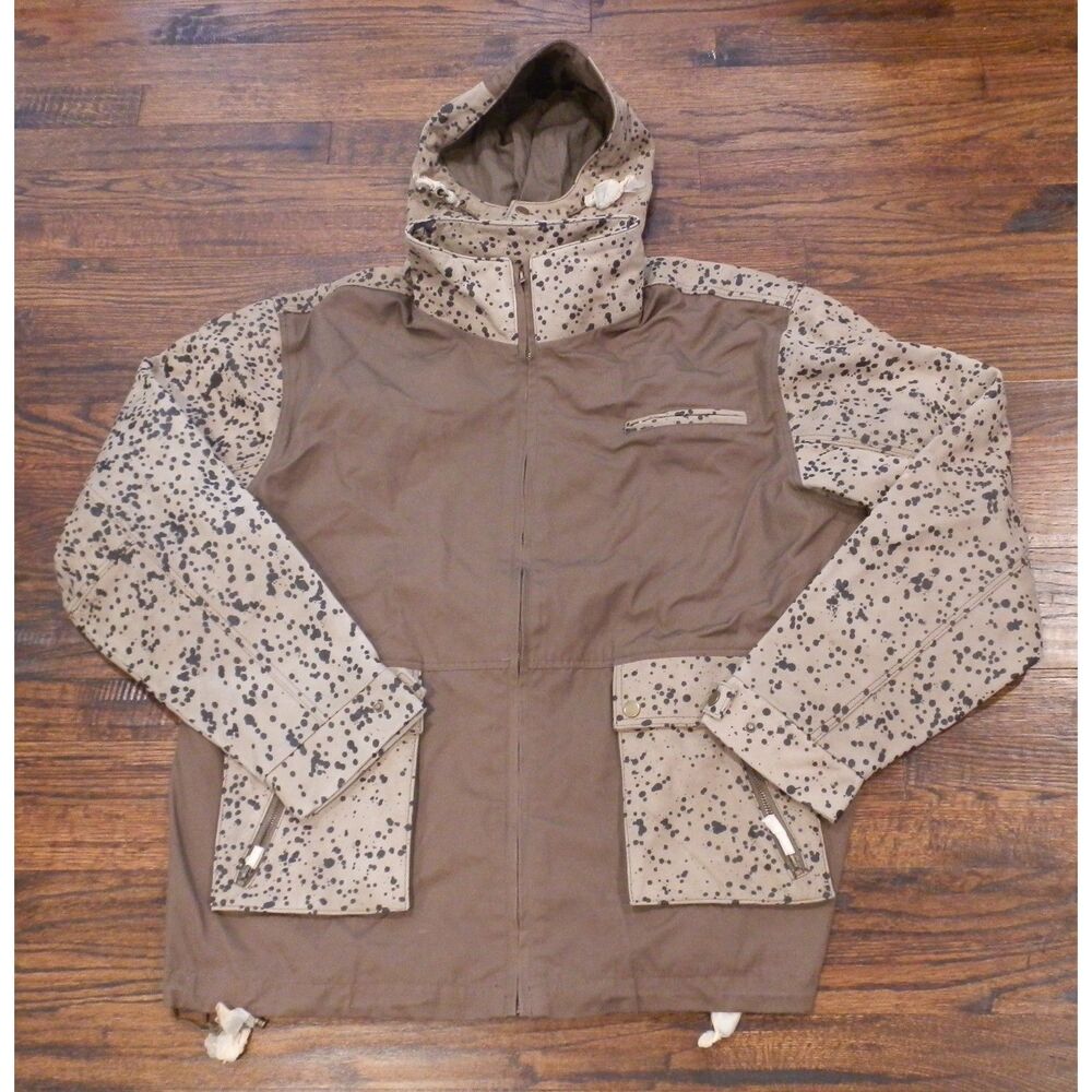 Loro Piana Tan and Cream Raincoat